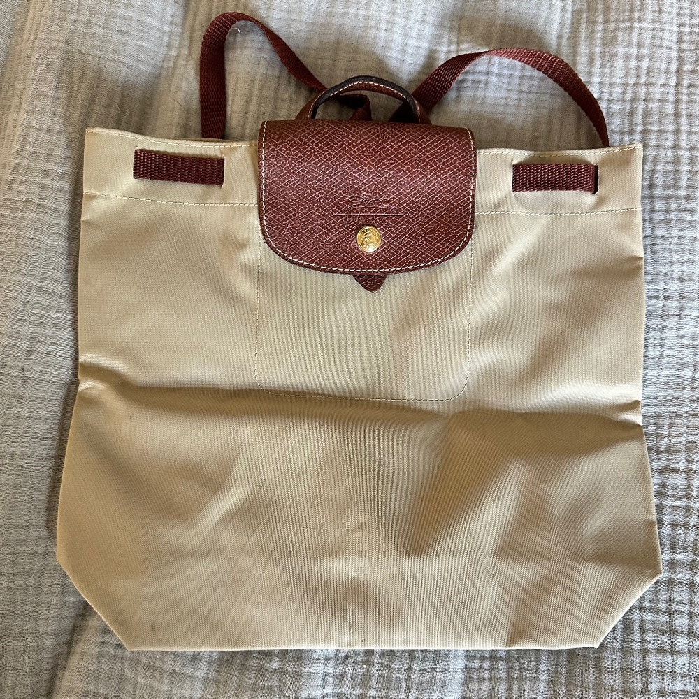 Longchamp Le Pliage Nylon Backpack Vintage